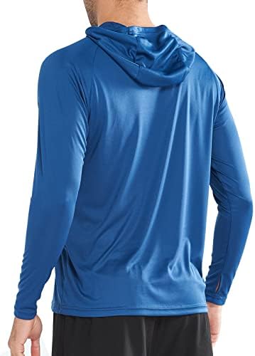 NORTHYARD Men's Sun Hoodie Long Sleeve Fishing Shirts UPF 50+ Rash Guard - Image 2