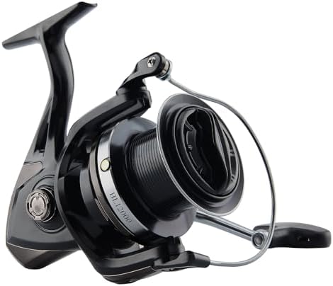 Big Game Surf Spinning Fishing Reel, 44Lbs Max Drag Saltwater Fishing Reels by HAUTTON
