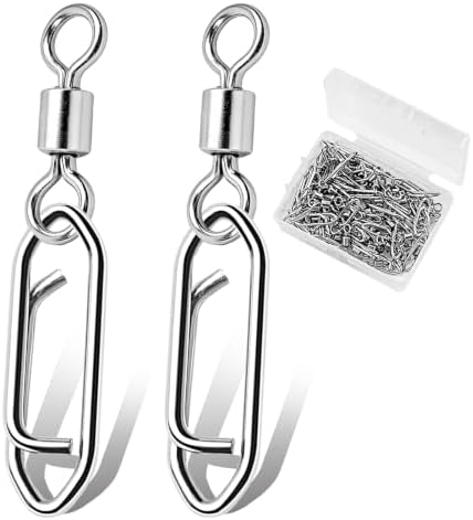 AMYSPORTS Saltwater Stainless Swivels Fishing Lure Connector by AMYSPORTS