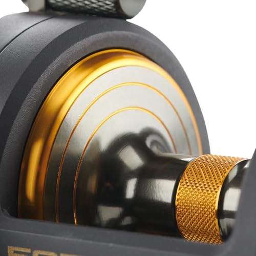 Penn Fathom II Star Drag Conventional Fishing Reel, Black Gold, 25N - Image 3