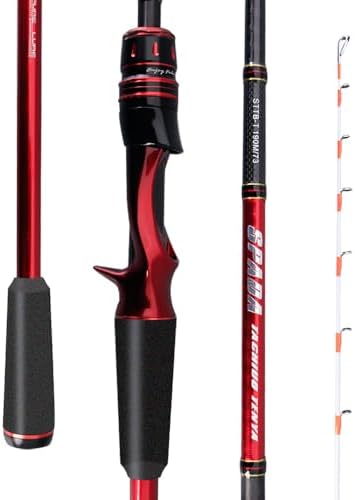 PURELURE SPADA Saltwater Boat Fishing Rod 6'3'' Medium Power MF/F Action by PURELUREOutdoor
