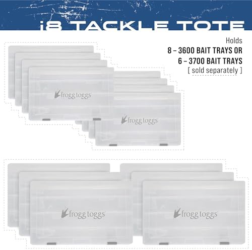 FROGG TOGGS Fishing Tray Tote, Secures Organizes and Protects Tackle Trays - Image 5
