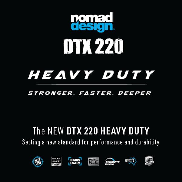 Nomad Design DTX Minnow with Patented Autotune System - Distressed Baitfish Swimming Action, BKK Diablo - Image 4