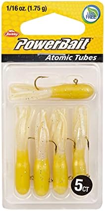 Berkley PowerBait Pre-Rigged Atomic Tubes Fishing Soft Bait - Image 4