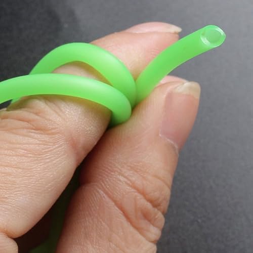 Luminous Tube 0.8/1/1.2/1.5/1.8/2mm Fishing Hook Line Tubing Silicone Glow Pipe Glow Tube Sleeves Glow in Dark Tubing - Image 4