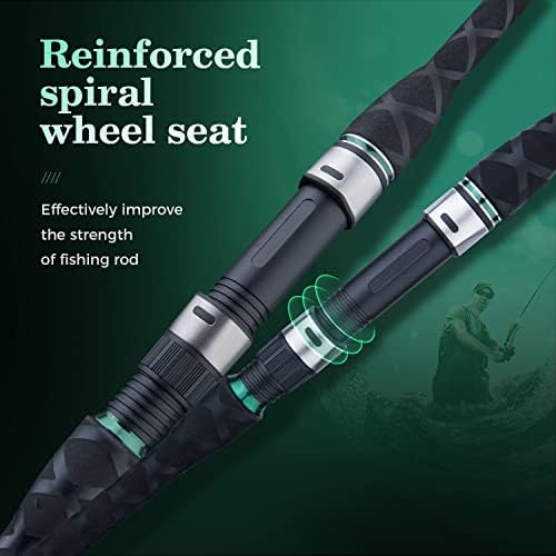BERRYPRO Surf Spinning Rod IM8 Carbon Surf Fishing Rod (9'/10'/10'6''/11'/12') - Image 3