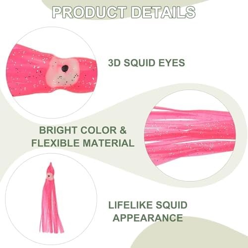 Fishing Squid Skirts Lures - Image 3