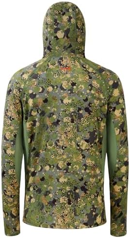 BASSDASH Men's UPF 50+ Camo Long Sleeve Hunting Fishing Hoodie Shirt - Image 2