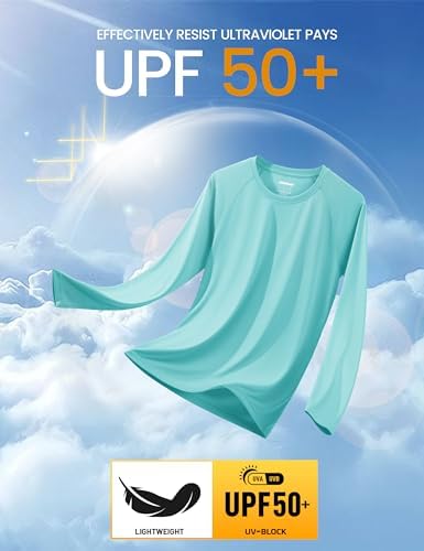 MAGCOMSEN Men's Long Sleeve Shirts UPF 50+ UV Sun Protection Athletic Shirts for Hiking Running Workout Rash Guard - Image 3