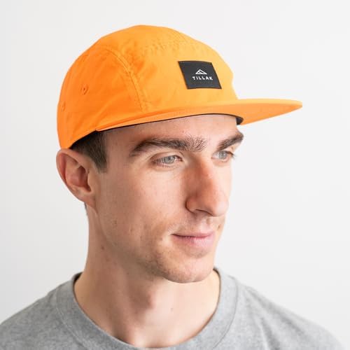 Tillak Wallowa Camp Hat, Lightweight Nylon 5 Panel Cap with Snap Closure - Image 2