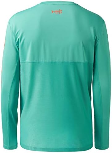 BASSDASH Fishing T Shirts for Men UV Sun Protection UPF 50+ Long Sleeve Tee T-Shirt - Image 2