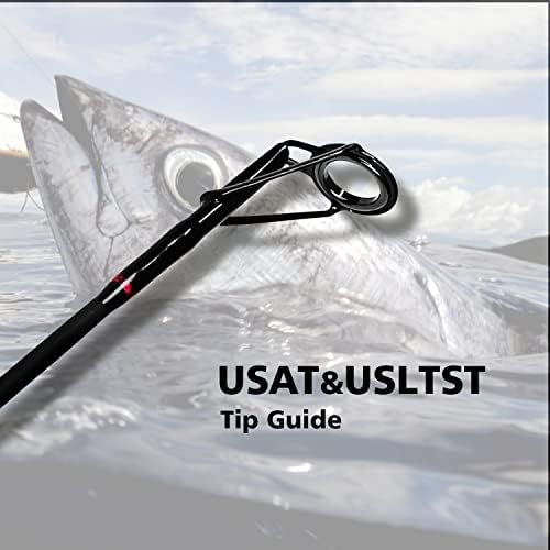Fiblink Surf Spinning Fishing Rod 2-Piece/4-Piece Graphite Travel Fishing Rod - Image 4
