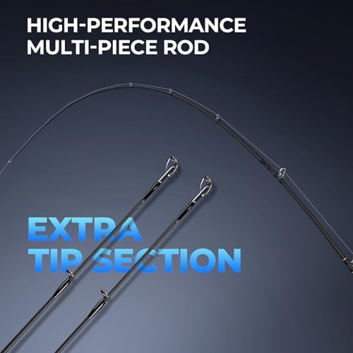 KastKing Spartacus Passage Travel Fishing Rods with Extra Twin-Tip - Image 4