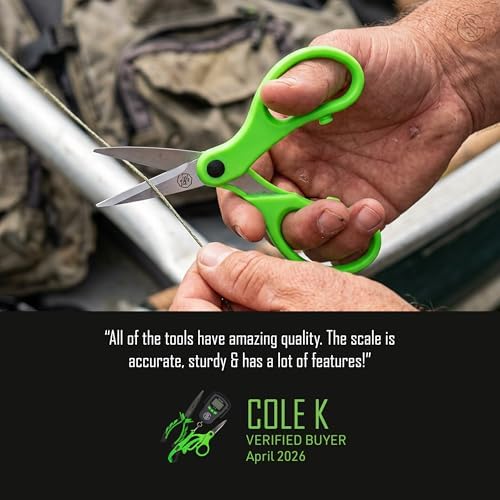 GOOGAN Squad Fishing Pliers, Scissors, and Digital Scale Kit - Essential Fishing Tools for Anglers - Image 5