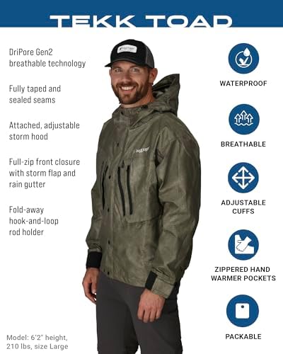 FROGG TOGGS Tekk Toad Waterproof Breathable Wading Jacket - Image 3