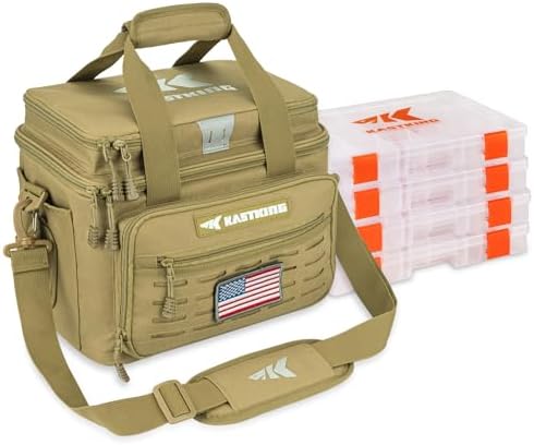 KastKing Karryall with Box Tackle Bag, Saltwater & Freshwater Gear Storage by KastKing