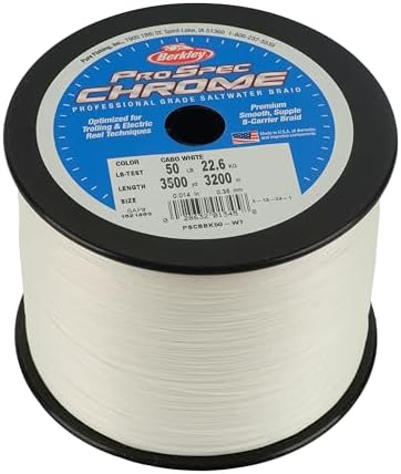 Berkley ProSpec Chrome Braided Fishing Line by Berkley
