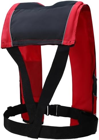 Inflatable Life Jackets for Adults Automatic Life Vests PFD Low Profile Load Capacity Up to 330lbs - Image 2