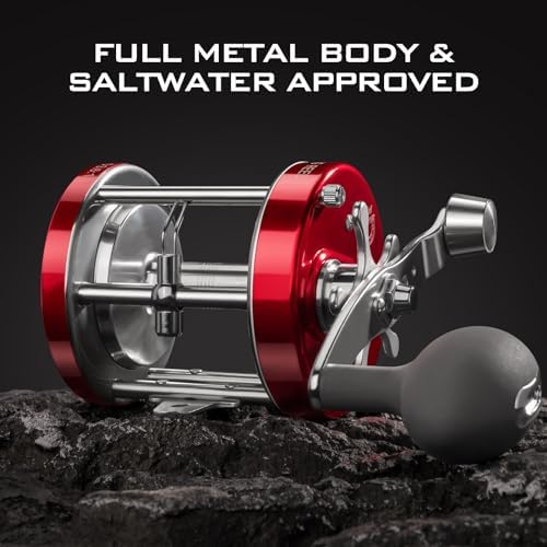 KastKing Rover Round Baitcasting Fishing Reels, Perfect Reel for Catfish - Image 2