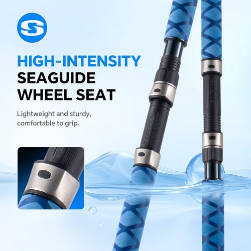 Surf Fishing Rod Carbon Surf Spinning Fishing Rod with Fuji Guide - Image 4