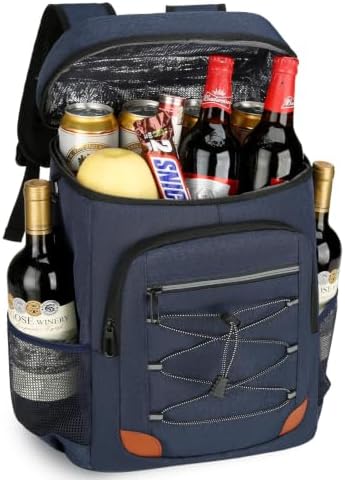 Backpack Cooler Insulated Leakproof, Soft Cooler Backpack for Beach by AMNOW