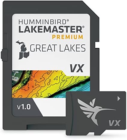 Humminbird LakeMaster Premium Map SD Card for Fish Finders by Unknown