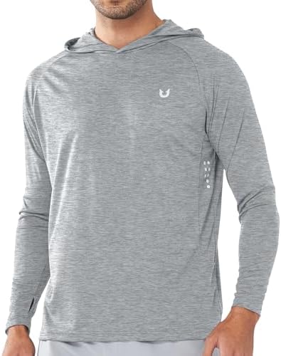 NORTHYARD Men's Sun Hoodie Long Sleeve Fishing Shirts UPF 50+ Rash Guard by NORTHYARD