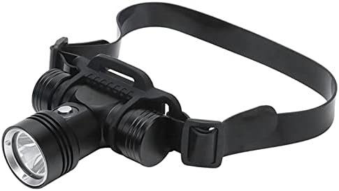 Diving Headlamp,3 Modes Rechargeable Underwater Light for Scuba Exploration by XLENTGEN