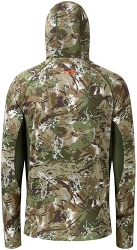 BASSDASH Men's UPF 50+ Camo Long Sleeve Hunting Fishing Hoodie Shirt - Image 2