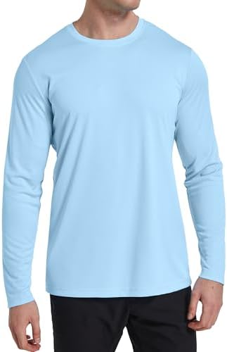 OYGSieg 6/7 Pack Men's Quick Dry Long Sleeve UPF50+ Sun Shirts - Image 3