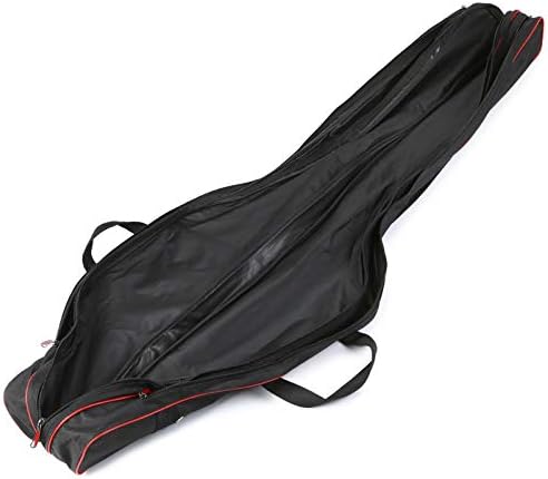 Lixada Fishing Rod Case - 3 Layers Oxford Bag, Portable Folding Carrier for Rods and Reels, Tackle Storage Travel Bag, 90cm/120cm/150cm Optional - Image 3