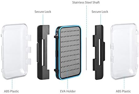 Gonex Fly Boxes for Fly Fishing files Jigs Waterproof Double Sided Fly Case - Image 5