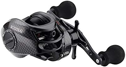 FISHDROPS Baitcaster Reels, 9+1BB, CNC Aluminum Spool, Magnetic Brake System Bait Caster Reel High Speed Gear Ratio 7.0:1 Ultra Smooth Low Profile Baitcasting Fishing Reel - Image 4