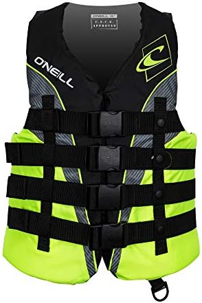 O’Neill Men’s SuperLite USCG Approved Life Vest – Lightweight Men’s Life Jacket for Boating, Wakeboarding, Waterskiing & Your Favorite Water Activities by ONeillWetsuits