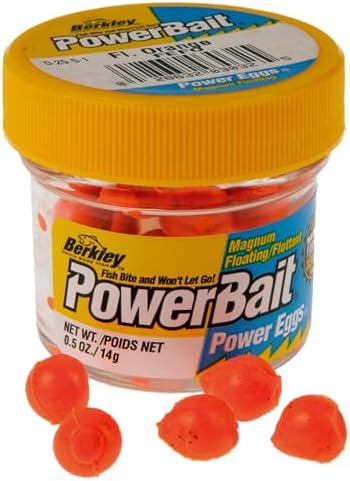Berkley PowerBait Power Eggs Floating Magnum Fishing Soft Bait by Berkley