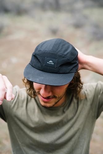 Tillak Wallowa Camp Hat, Lightweight Nylon 5 Panel Cap with Snap Closure - Image 6