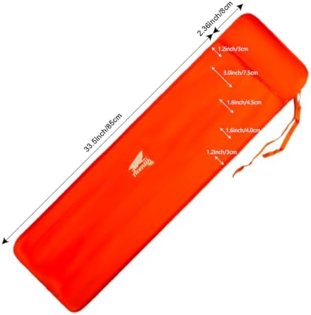 Aventik Neoprene Fly Rod Sock with 5 Compartments Fishing Rod Sleeve - Image 2