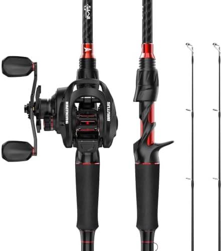 KastKing Brutus Twin-Tip Fishing Rod and Reel Combo by KastKing