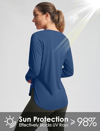 G Gradual Women's Sun Shirts UPF 50+ Long Sleeve Workout Hiking Tops - Image 4