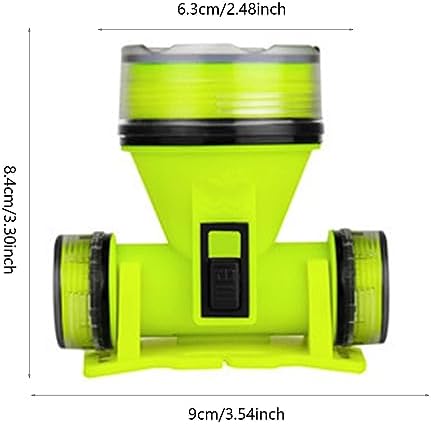 LED Head Lamps, Waterproof Bright LED Diving Flashlight, 2 Light Modes Scuba Diving Headlight, Rechargeable Forehead Scuba Diving Light, Submersible Dive Light Perfect for -sea Diving Adventures - Image 6