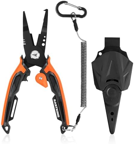KastKing AeroVice 7.5” Fishing Pliers, Saltwater Resistant Fishing Gear by KastKing