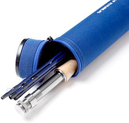Raprance Fly Fishing Rod with Tube, 4-Sections, Medium Fast Action Freshwater Fly Rod, IM8 Carbon Fiber - Image 4