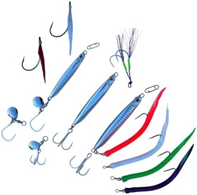 Saltwater Fishing Lures Fishing Jigs Fishing Spoons for Striped bass, Pompano, Spanish Mackerel ，Bluefish - Image 3