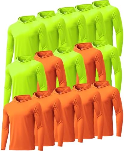 ZITY Men's Lightweight Pullover Hoodie UPF 50+ Fishing Shirts Sweatshirt by ZITY