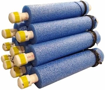 Rhodes Jugs Catfish Noodle Jugs 10 Pack - 7ft braided line - Kayaking - Made in USA - Ready to Go - Lime Green, Red, Blue, Orange, White & Multicolor - Catfish Rig - Catfish Tackle - Catfish Jug Lines by Unknown