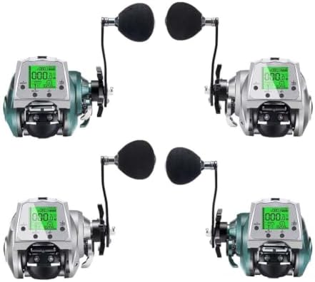 Electric Fishing Reel TX1200 16KG Drag Digital Display(Green-Left) - Image 3
