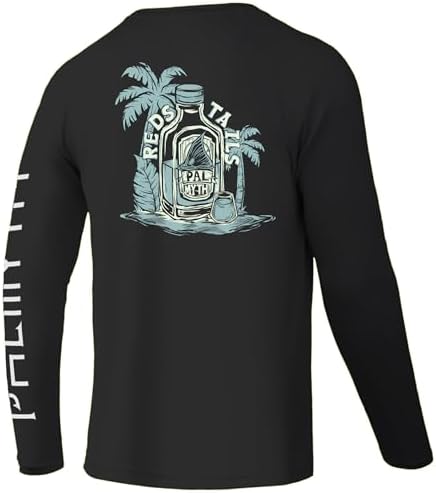 Palmyth Fishing Shirts for Men Long Sleeve UPF 50+ T Shirt Sun Protection by PALMYTH