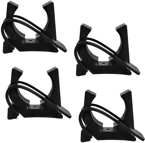 Boat Hook Holder, Black Rubber Quick Release Pole/Oar Holders by Tobaiwind