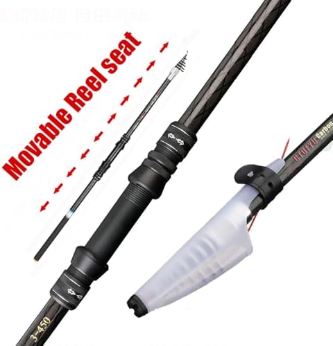 Portable Telescopic Fishing Rod – 9/12/15/18/20ft Carbon Spinning Rod, Ultralight for Small to Medium Fish, Lure 0.2-1.5oz, Ideal for Travel, Trout & Carp - Image 6