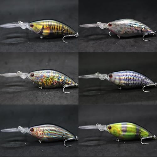 Minnow Crankbait for Bass Fishing Bass Lure Jerkbait Fishing Lures and Tackle Box - Image 4